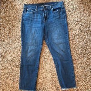 Banana Republic factory cropped jean